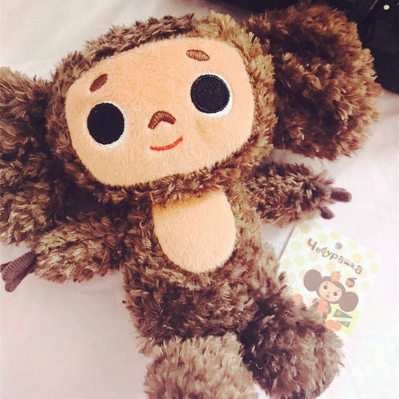 Russia Cheburashka Big Ear Monkey plush toys for Children Big eyes Long Plush stuffed Animals Monkey dolls for boys girls gift