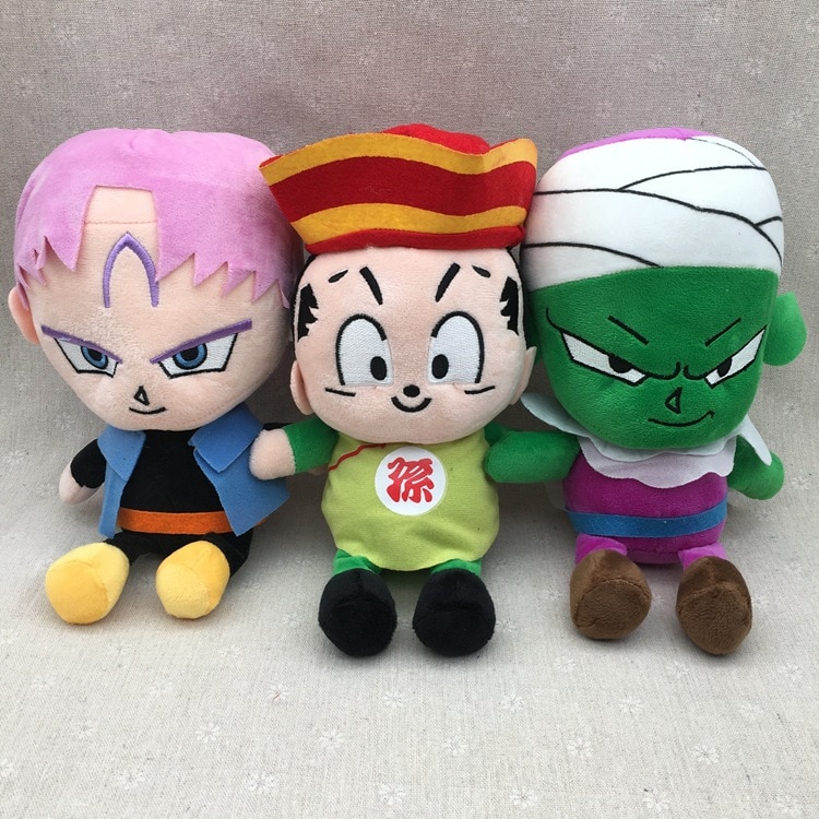 6PCS Seven dragon ball plush doll Japanese plush toy Saiya buomeng doll machine boutique animation doll gift children's toy