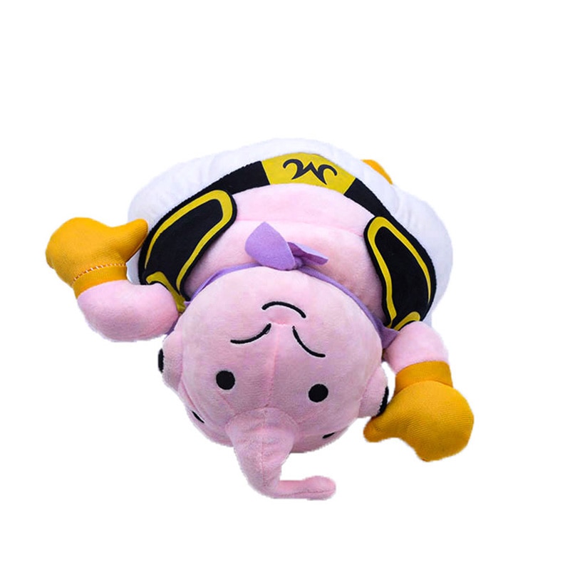 Dragon Ball Z Stuffed Plush Buu Toy Super Saiyan High Quality Buu Pink 10 Inches Victory Anime Figures Plushie Doll Toys Gifts