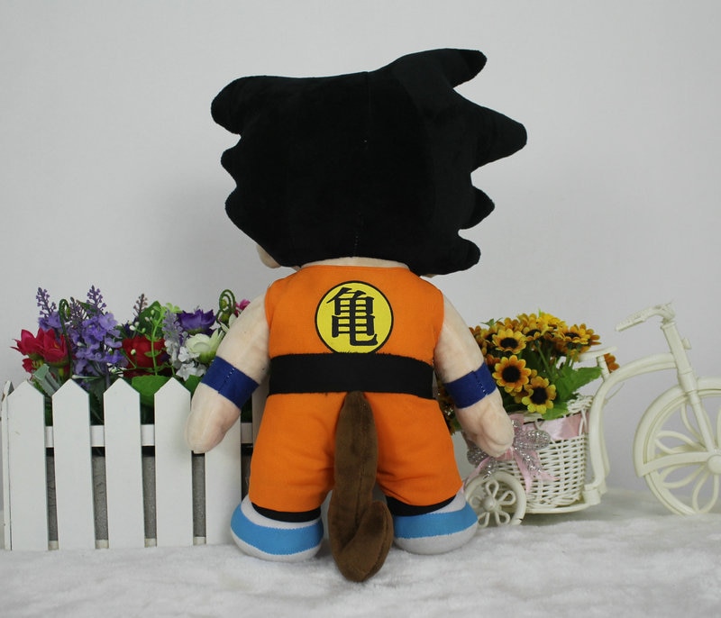 Dragon Ball Son Goku Cartoon plush doll Anime Figure Collectible pet toys elf dolls kawaii birthday gifts 30cm