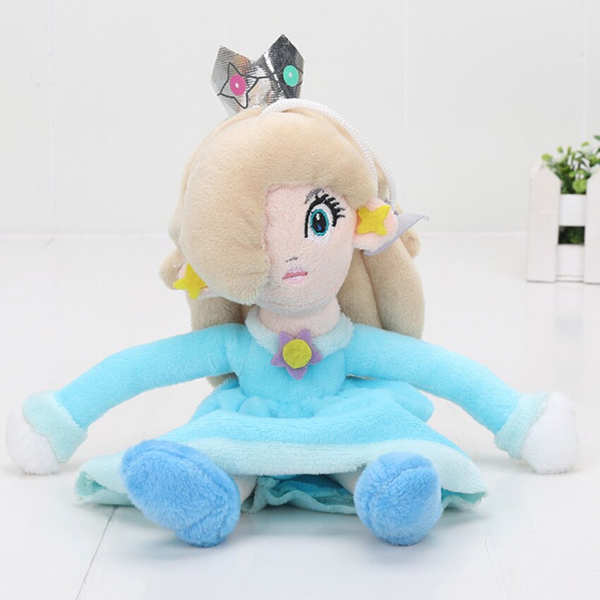 8inch 20cm Super Bros Plush Princess Peach Daisy Rosalina Soft Doll Toy Cute