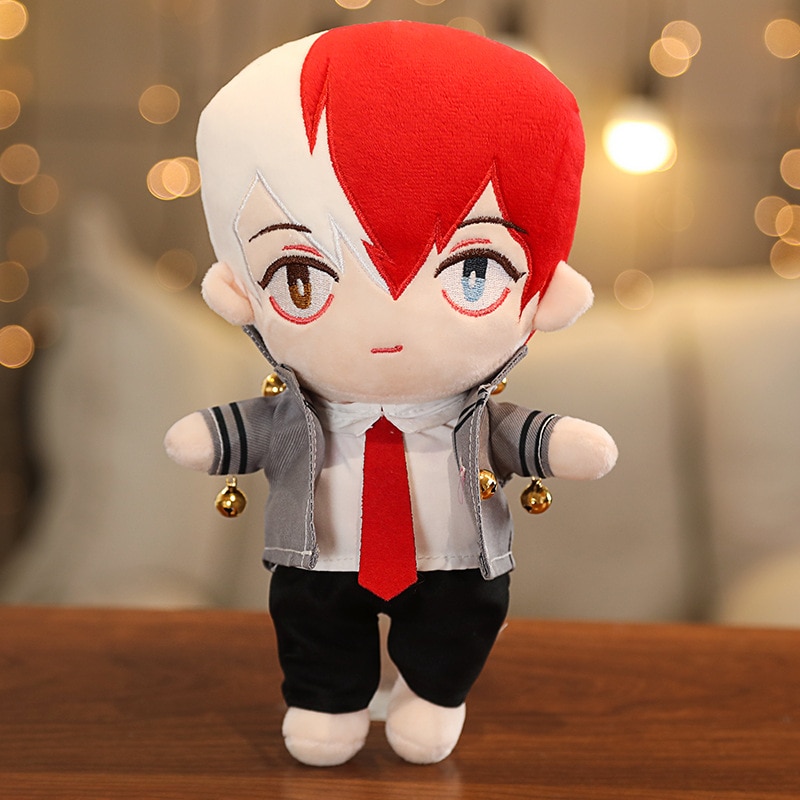 25cm Shoto Todoroki Anime My Hero Academia Plush Stuffed Toy