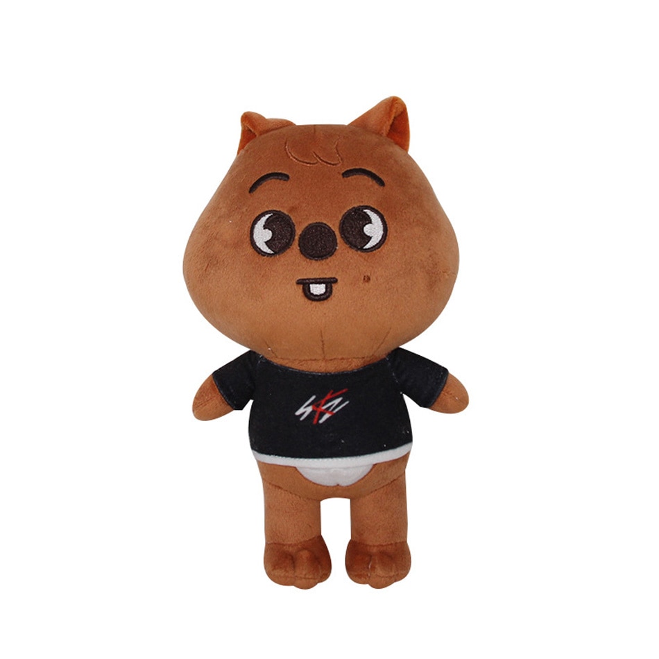 20cm Skzoo Plush Toys Stray Kids Cartoon Stuffed Animal Plushies Doll Wolf Chan Leebit Fox.ny Jiniret Puppym Kids Fans Gift