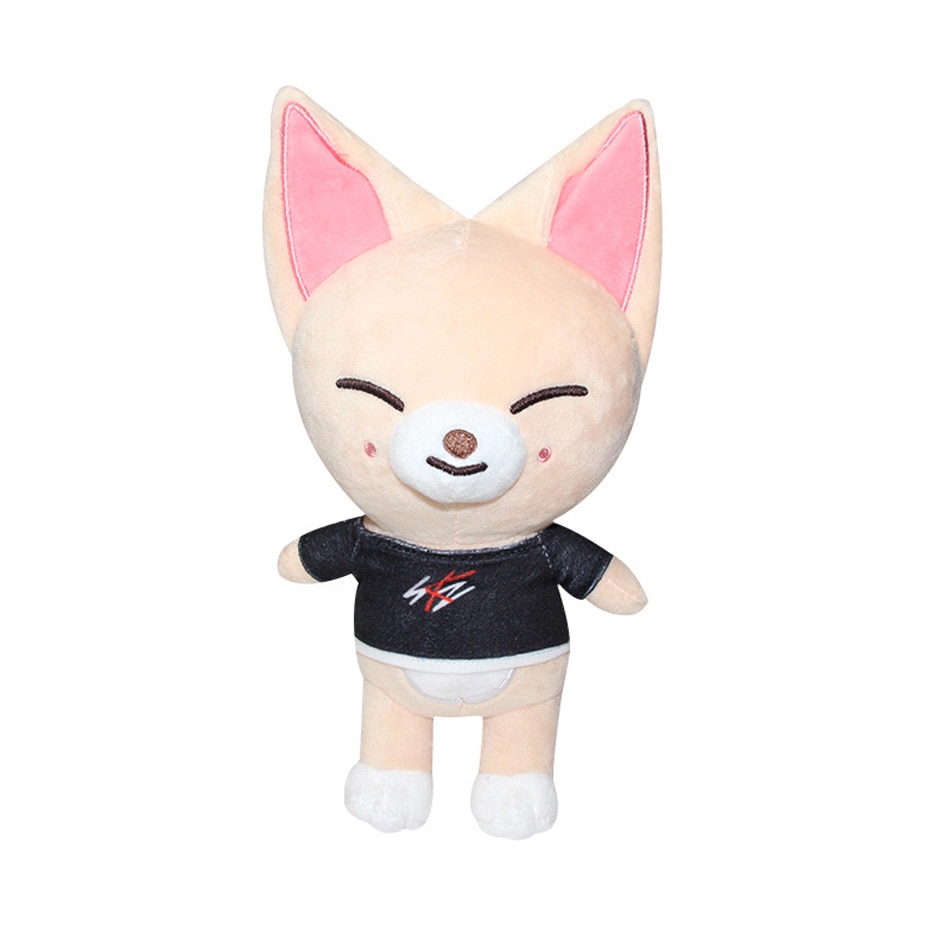 20cm Skzoo Plush Toys Stray Kids Cartoon Stuffed Animal Plushies Doll Wolf Chan Leebit Fox.ny Jiniret Puppym Kids Fans Gift