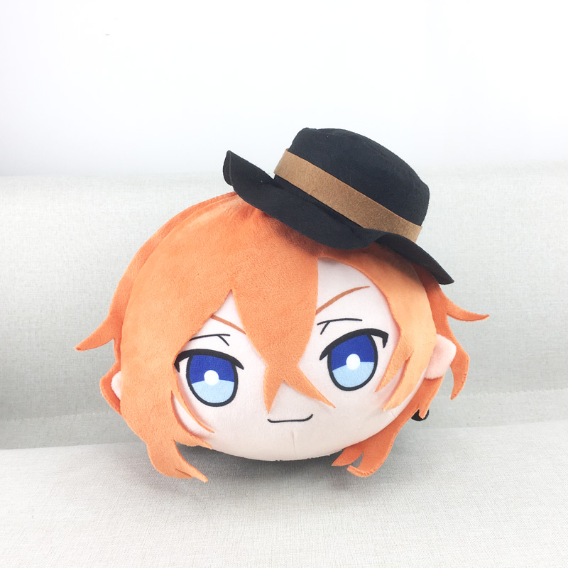 Anime Bungou Stray Dogs Dazai Atsushi Chuuya Ryunosuke Cosplay Cute Plush Dango Mascot Dolls Toy Throw Pillow Puppet Xmas Gift