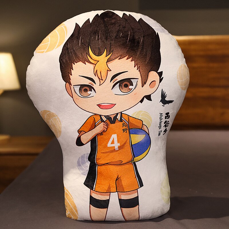 Anime Haikyuu Yu Nishinoya Stuffed Plush Pillow 10cm