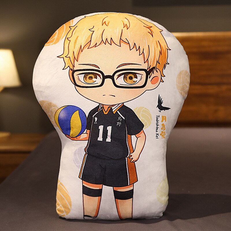 Haikyuu Anime Kei Tsukishima Soft Plush Pillow