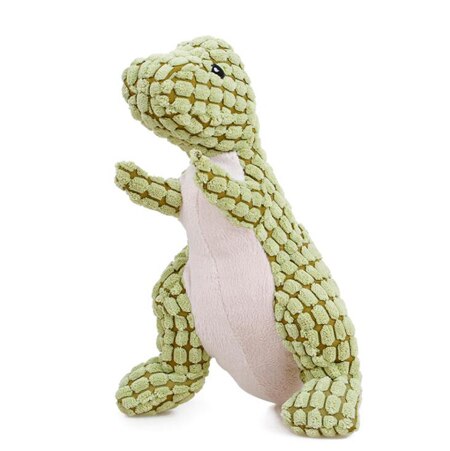 Squeaky Dinosaur Soft Stuffed Plush Toy For Pets