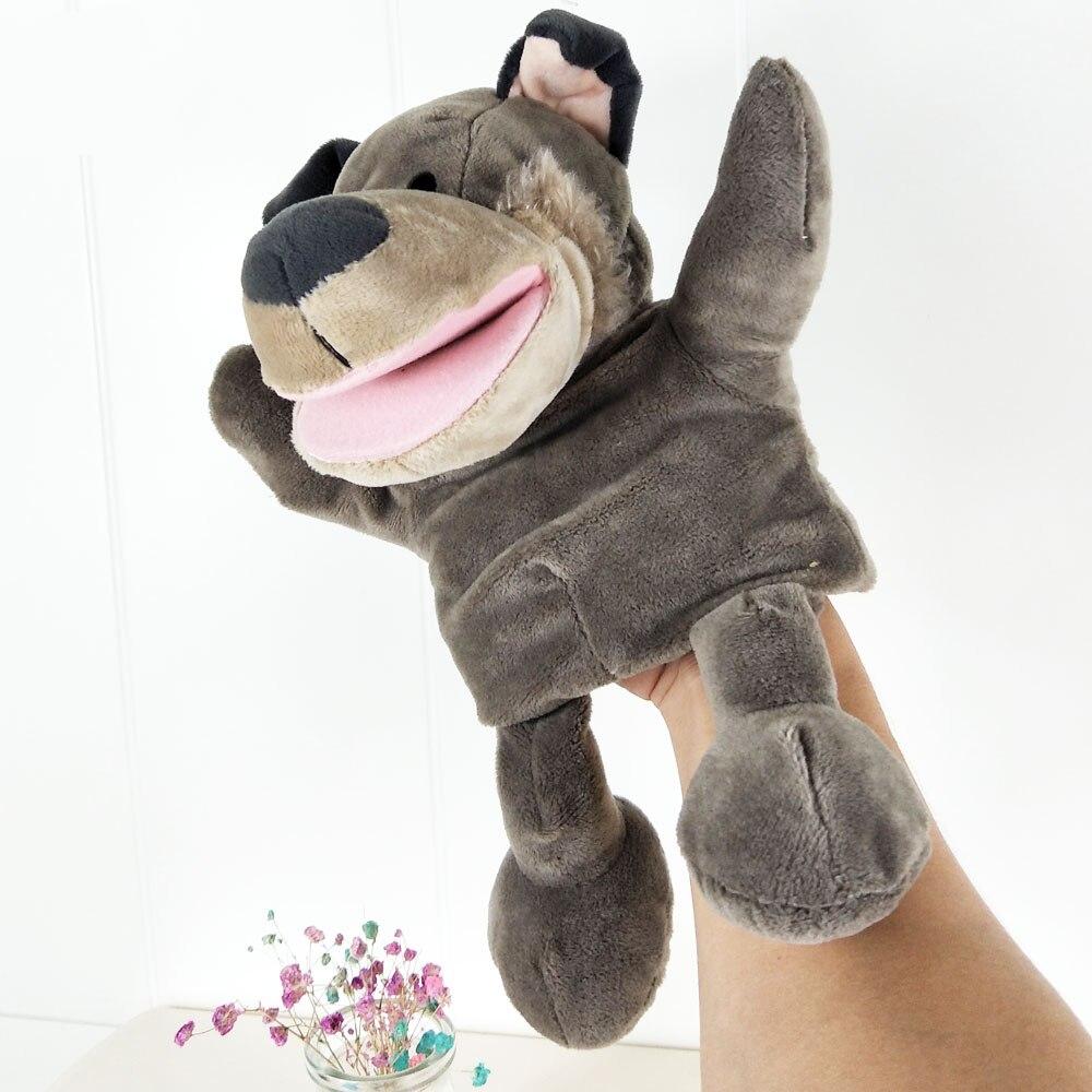 30cm Wolf Hand Soft Plush Puppet