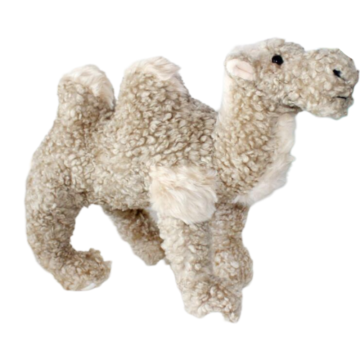 White Fur Camel Soft Stuffed Plush Toy