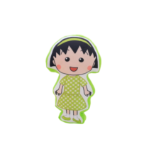 Chibi Maruko-chan Soft Stuffed Plush Green Printed Toy