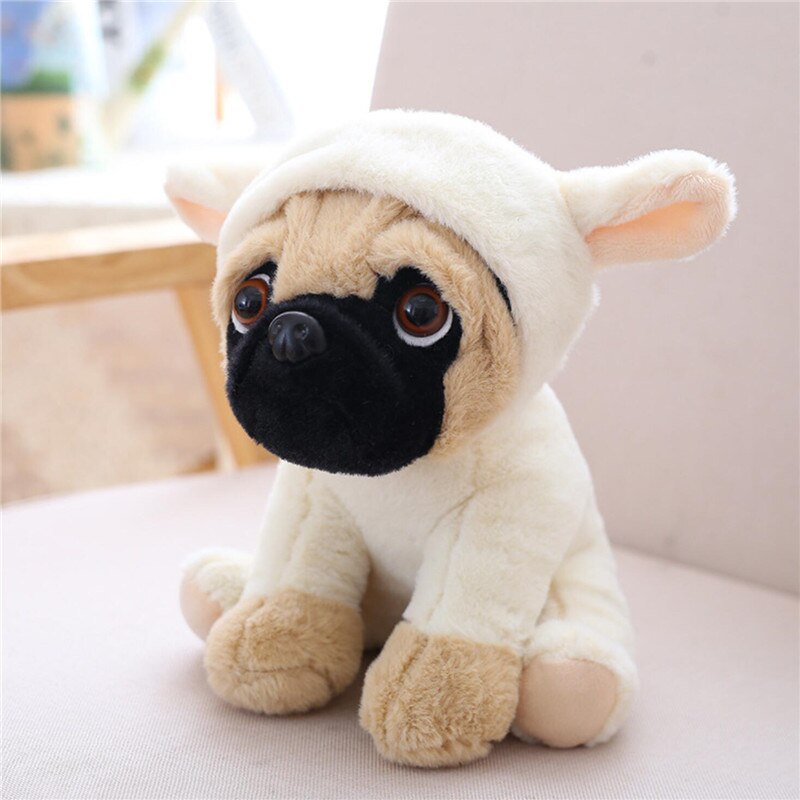 Pug Dog In Sheep Costume Soft Plush Toy