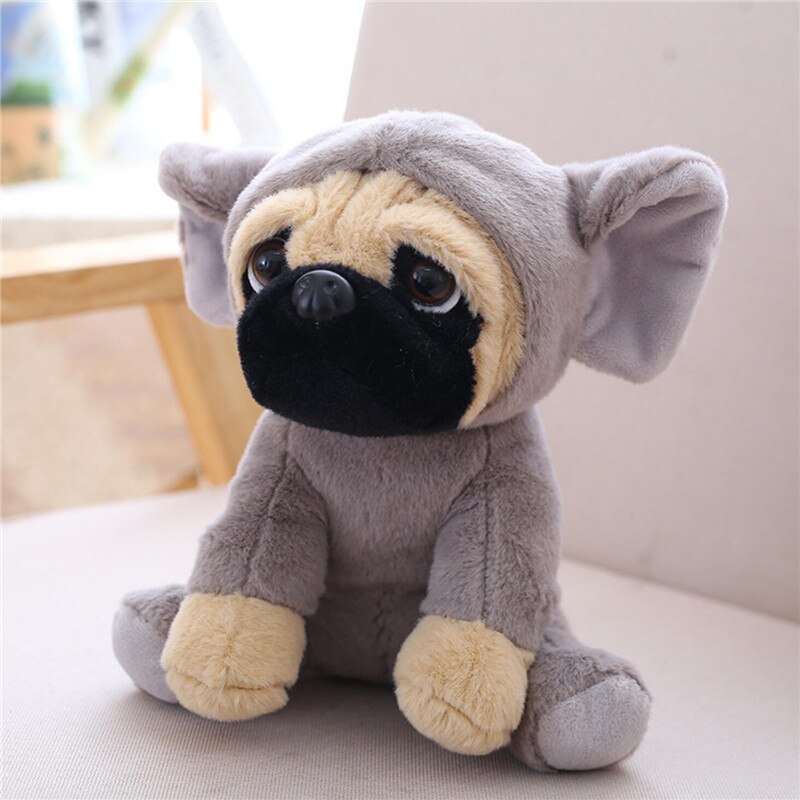 Pug Dog In Elephant Costume Stuffed Plush Toy