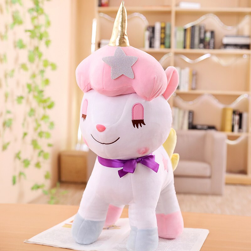 30-75cm Lovely Fantasy Unicorn Plush Toys for Children Kawaii Christmas Gift Stuffed Soft Animal Unicornio Doll for Baby Kids