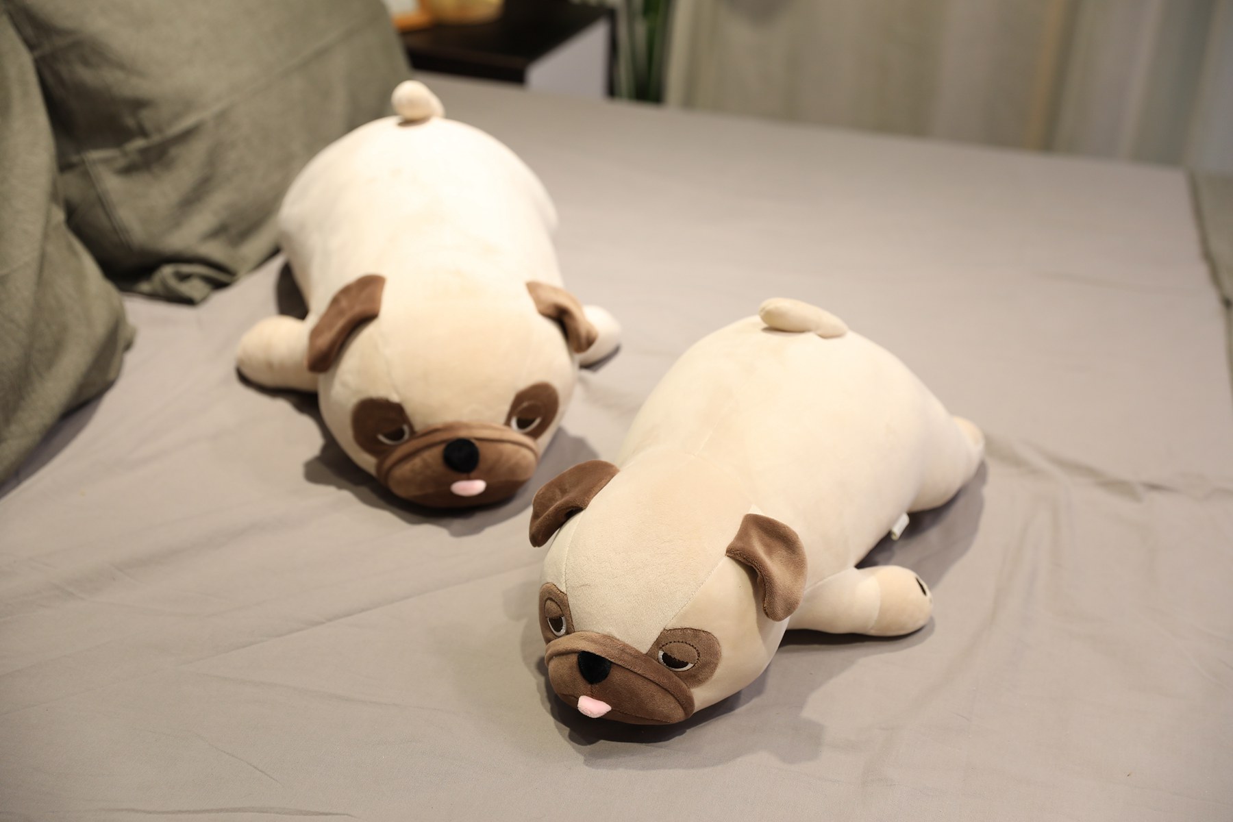 Hot 55-90cm Big Size New Cute Animal Kawaii Pug Dog Plush Toys Sleep Pillow Kids Birthday Gift Child Girl Xmas Valentine's