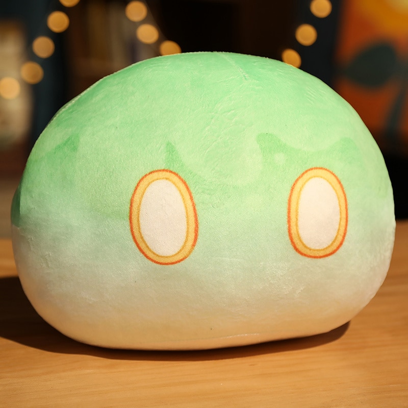 1pc 35/45cm Genshin Impact Plush Slime Pillow Toys Genshin Impact Elemental Slime Plush Cushion Stuffed Soft Plushie Dolls