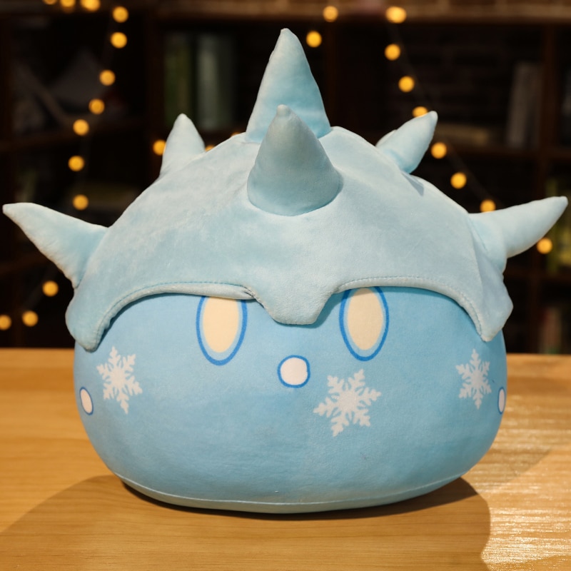 1pc 35/45cm Genshin Impact Plush Slime Pillow Toys Genshin Impact Elemental Slime Plush Cushion Stuffed Soft Plushie Dolls