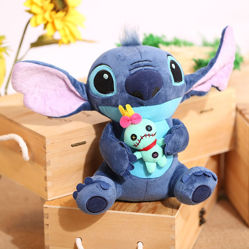 Disney Stitch cartoon Plush Doll Toys Cartoon Lilo Stitch Anime Stuffed Doll Cute Stich Plush Toys Children Kids Birthday Gift