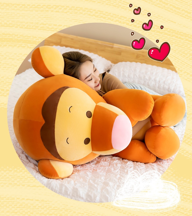 New Disney Series Dolls Tigger Plush Toy Pillow Accompanying Children Valentine's Day Birthday Gift Naughty Tiger