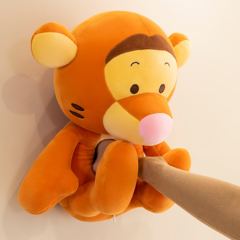 New Disney Series Dolls Tigger Plush Toy Pillow Accompanying Children Valentine's Day Birthday Gift Naughty Tiger