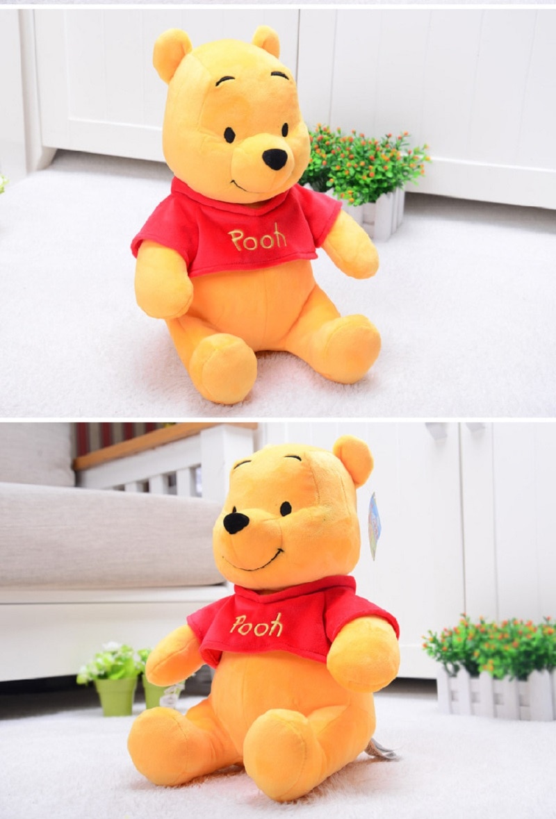 30/40 cm original Disney Winnie the Pooh plush toy cute soft plush animal plush cute anime birthday children's toy gift boy girl