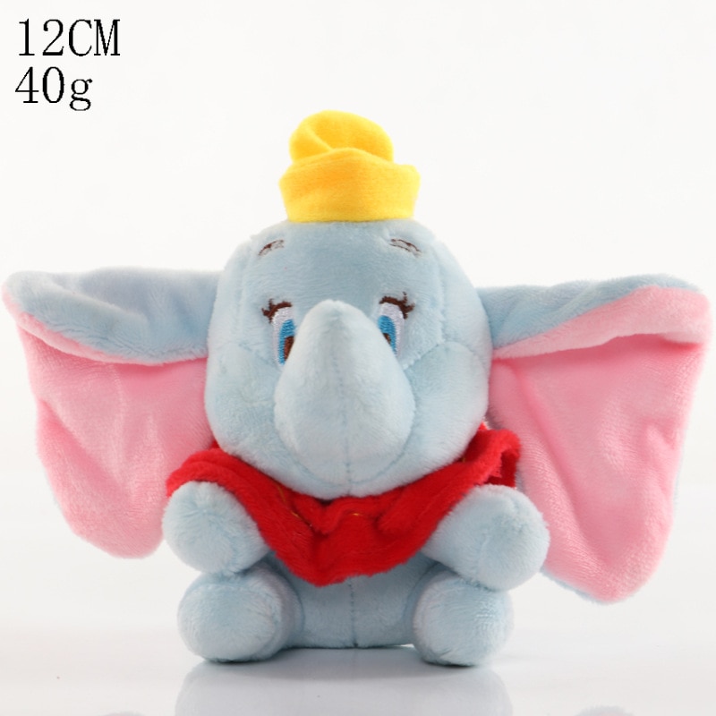 Disney Dumbo 12-22cm Movie Soft Plush Toys Kids Gift Dolls Cute Elephant Stuffed Keychain Pendant Animal Children Xmas Gift