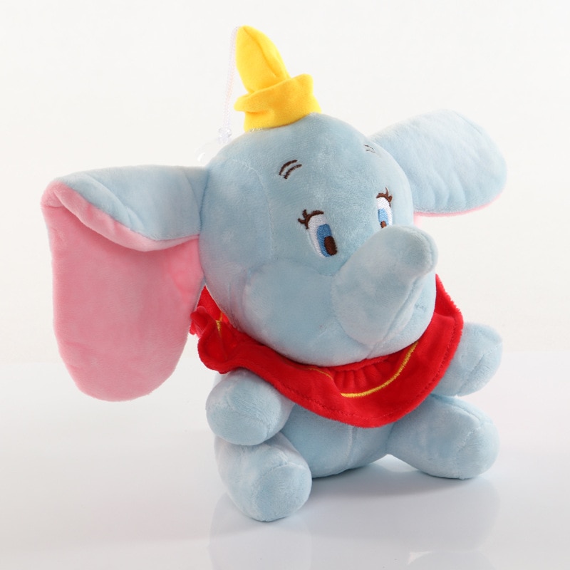 Disney Dumbo 12-22cm Movie Soft Plush Toys Kids Gift Dolls Cute Elephant Stuffed Keychain Pendant Animal Children Xmas Gift