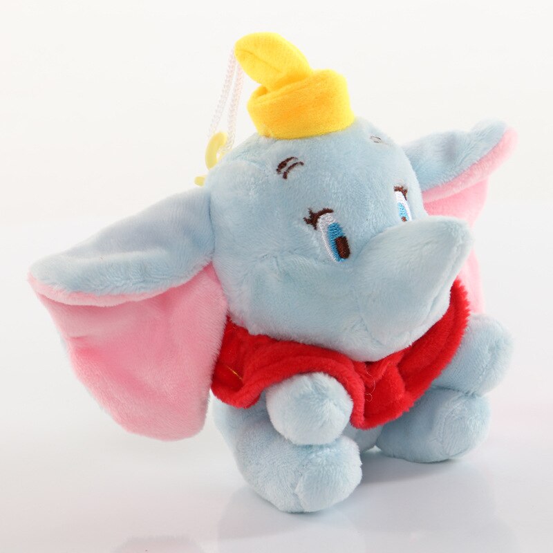 Disney Dumbo 12-22cm Movie Soft Plush Toys Kids Gift Dolls Cute Elephant Stuffed Keychain Pendant Animal Children Xmas Gift