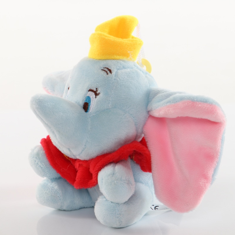 Disney Dumbo 12-22cm Movie Soft Plush Toys Kids Gift Dolls Cute Elephant Stuffed Keychain Pendant Animal Children Xmas Gift