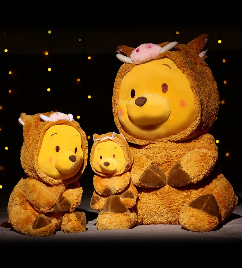 Disney Cartoon Stuffed Animals Toys Winnie The Pooh Plush Toys Gift To Girlfriend Dolls For Girls Boys Kids Pillow Christmas
