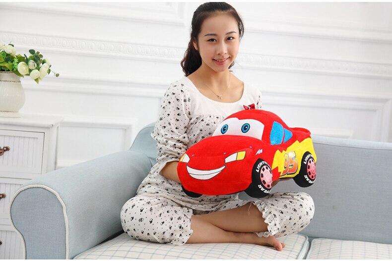 Disney Pixar Cars Mcqueen Friends Mater Stuffed Toys Cute Cartoon Anime Plush Dolls Toys For Children Birthday Christmas Gift