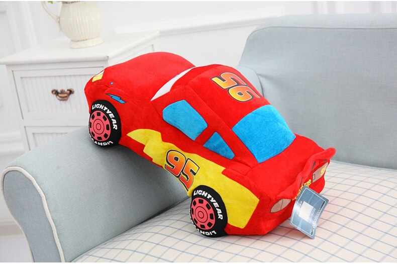 Disney Pixar Cars Mcqueen Friends Mater Stuffed Toys Cute Cartoon Anime Plush Dolls Toys For Children Birthday Christmas Gift