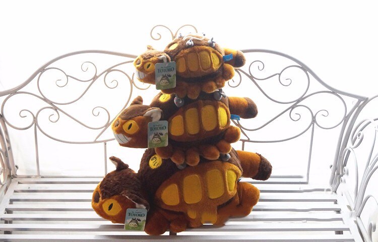 Hayao Miyazaki Animation Bus Totoro Doll Stuffed Toys Totoro Tram Plush Toys Cute Baby Toys For Gifts