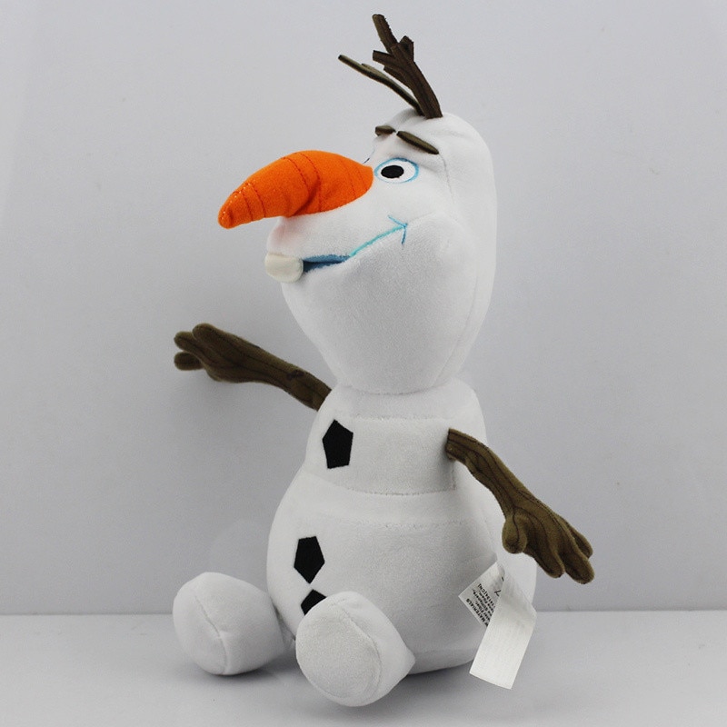 40cm Olaf Plush Toys Doll Cartoon Princess Elsa Anna Snowman Olaf Plush Toy Soft Stuffed Animals Toys for Children Kids Gifts