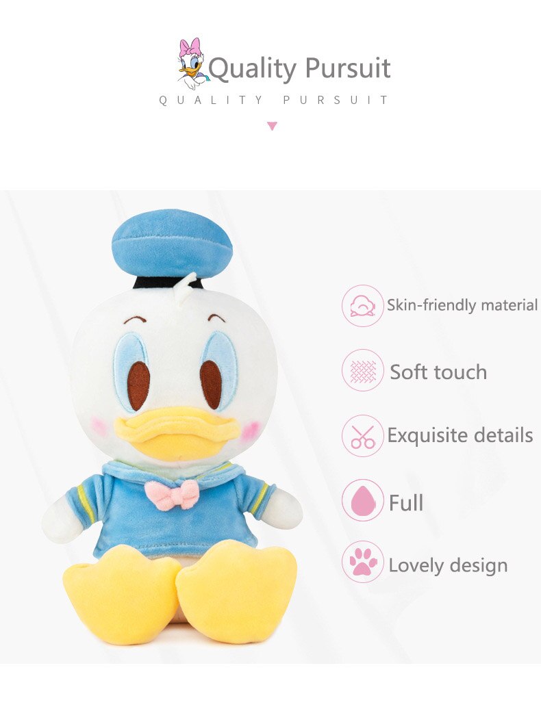 Disney Donald Duck Daisy Couple Dolls Children's Plush Toys Cute Kawaii Children's Birthday Gifts Boys and Girls 30/66cm