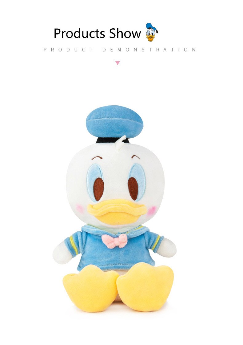 Disney Donald Duck Daisy Couple Dolls Children's Plush Toys Cute Kawaii Children's Birthday Gifts Boys and Girls 30/66cm