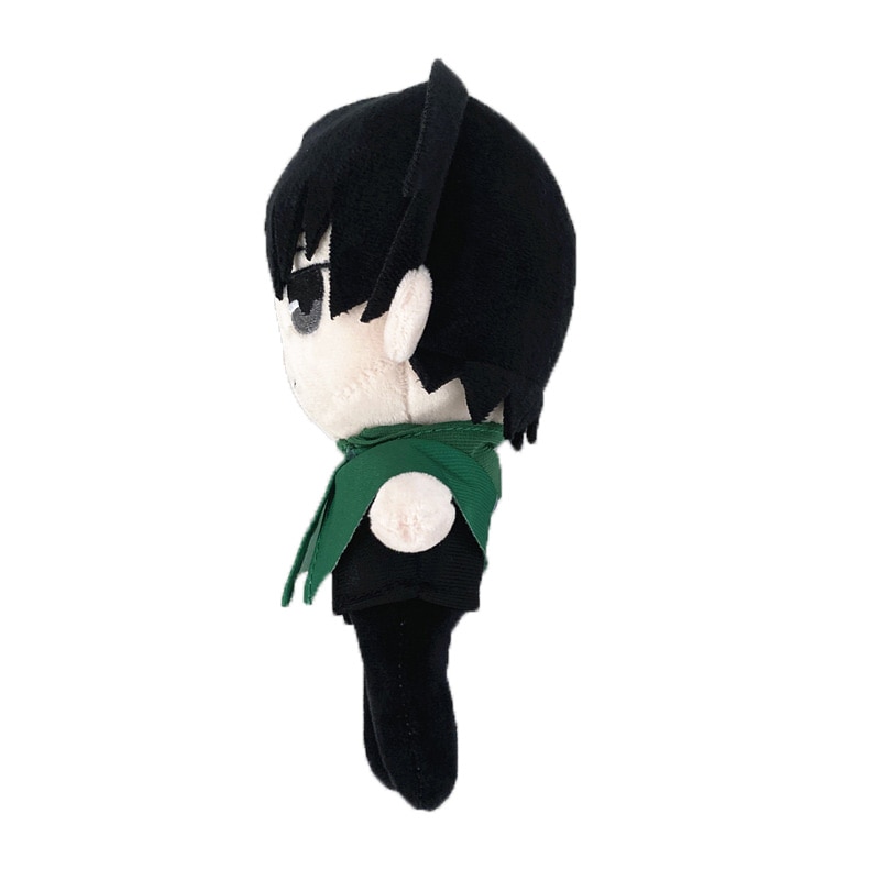 4 Kinds 20cm Attack on Titan Plush Doll Anime Cute Soft Stuffed Plush Pillow Mikasa Ackerman Plush Toys Doll Cosplay Accessories