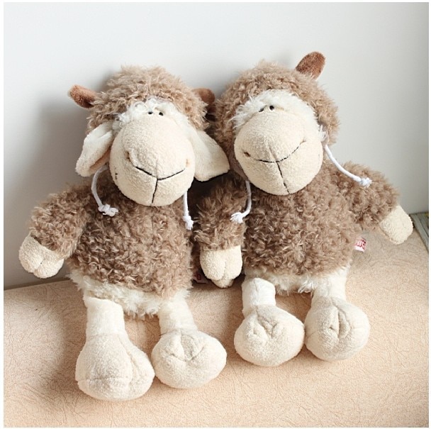 3 Size Sheep Shawn Plush Toys Plush kawaii cotton Animal Sheep in Wolf's Clothing Plush Dolls Toys for Kids 25/35/45CM