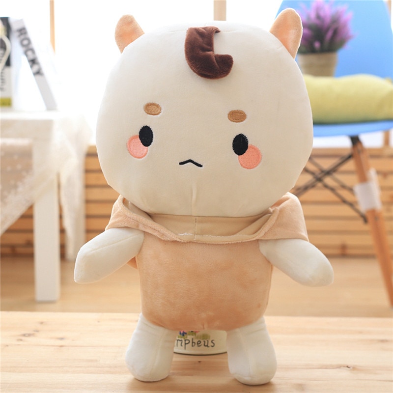 27cm / 45cm / 55cm Cute Plush Korean Dolls Soft Ghosts Kong Yu With Buckwheat Doll Toys Buckwheat Pillow Kids Gifts