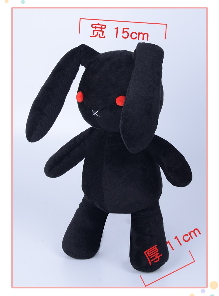 THE LEGEND OF HEROES VI Plush Toy Renne Hayworth Black Rabbit Cosplay Doll 40cm Mini Pillow for Gift