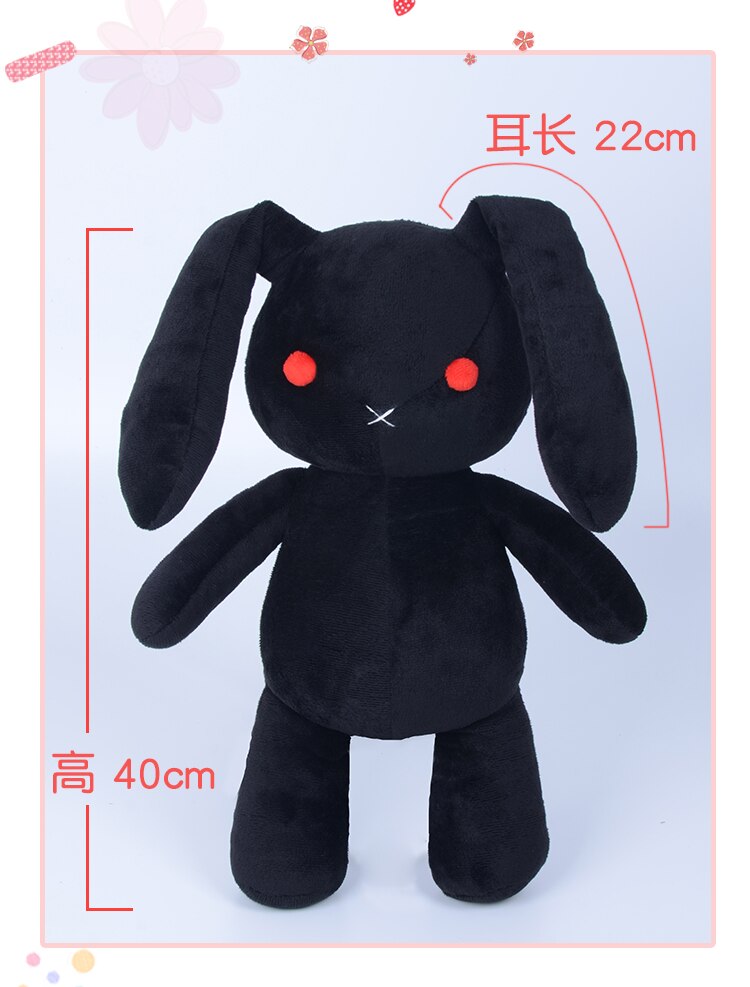 THE LEGEND OF HEROES VI Plush Toy Renne Hayworth Black Rabbit Cosplay Doll 40cm Mini Pillow for Gift