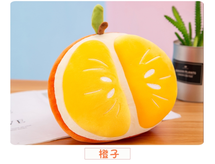 candice guo cute plush toy lovely fruit emulational durian orange soft stuffed doll girl boy birthday Christmas gift 20cm 1pc