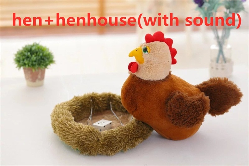 35CM Stuffed Chicken Doll Plush Toys Pretend Kid's Early Education Home Decoration Christmas Birthday Gifts