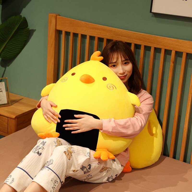 Japanese Sushi Rice ball Chicken Plush Throw Pillow Cute Soft Stuffed Cartoon Animals Chick Sushi Food Shape Bed Cushion Gift