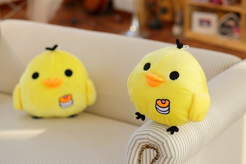 1pc 2019 new cute yellow chick high quality plush toy children toy baby boy girl birthday gift WJ129