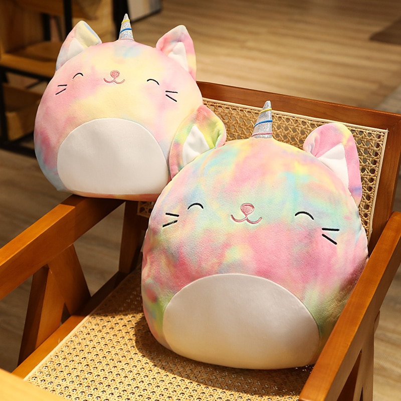 Kawaii Plush Pig Toy Stuffed Animal Unicorn Plush Doll Anime Cow Kawaii Plush Cats Soft Pillow Plush Toy Gifts for Boys Girls