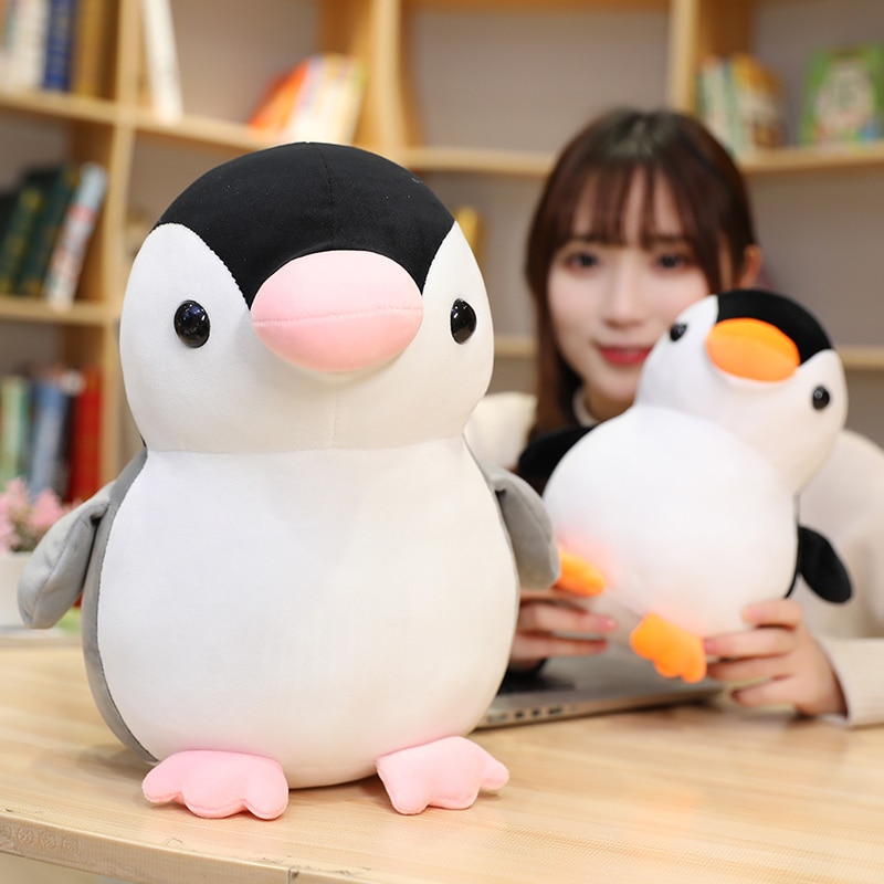 25/35/45CM Kawaii Huggable Soft Penguin Plush Toys for Children Stuffed Toys Baby Doll Kids Toy Birthday Gift For Children Girls
