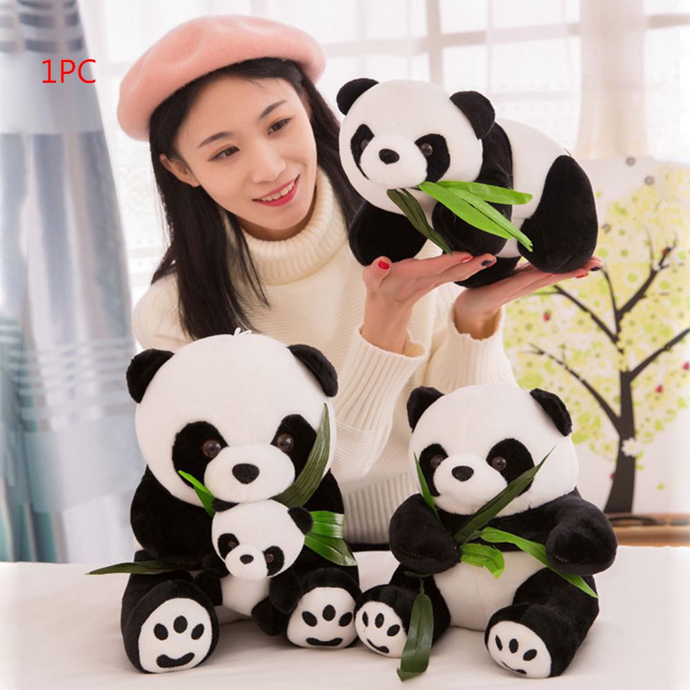 9/10/12/16cm High Quality Lovely Super Cute Stuffed Kid Animal Soft Plush Panda Gift Present Doll Toy