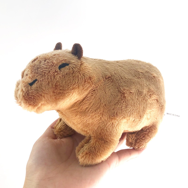 20cm Capybara Rodent Plush Toy Cartoon Animal Hydrochoerus Hydrochaeris Plush Doll Soft Toy Christmas Gift Toys For Children