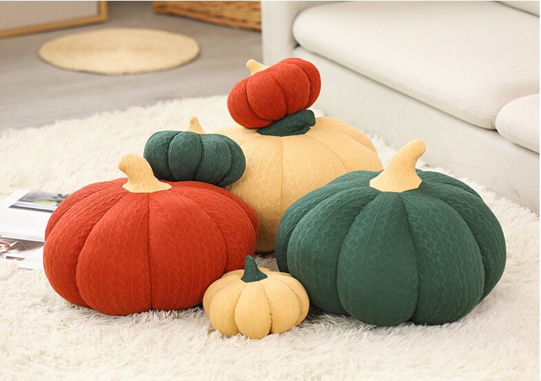 20/40cm Pumpkin Throw Pillow Plush Cushion Soft and Comfortable Sofa Bed Sleeping Pillow Home Furnace Child Girl Birthday Gift